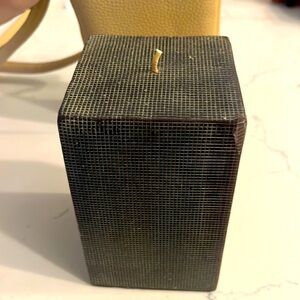 Beautiful Black Textured Candle